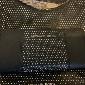 Michael Kors wallet and purse combo